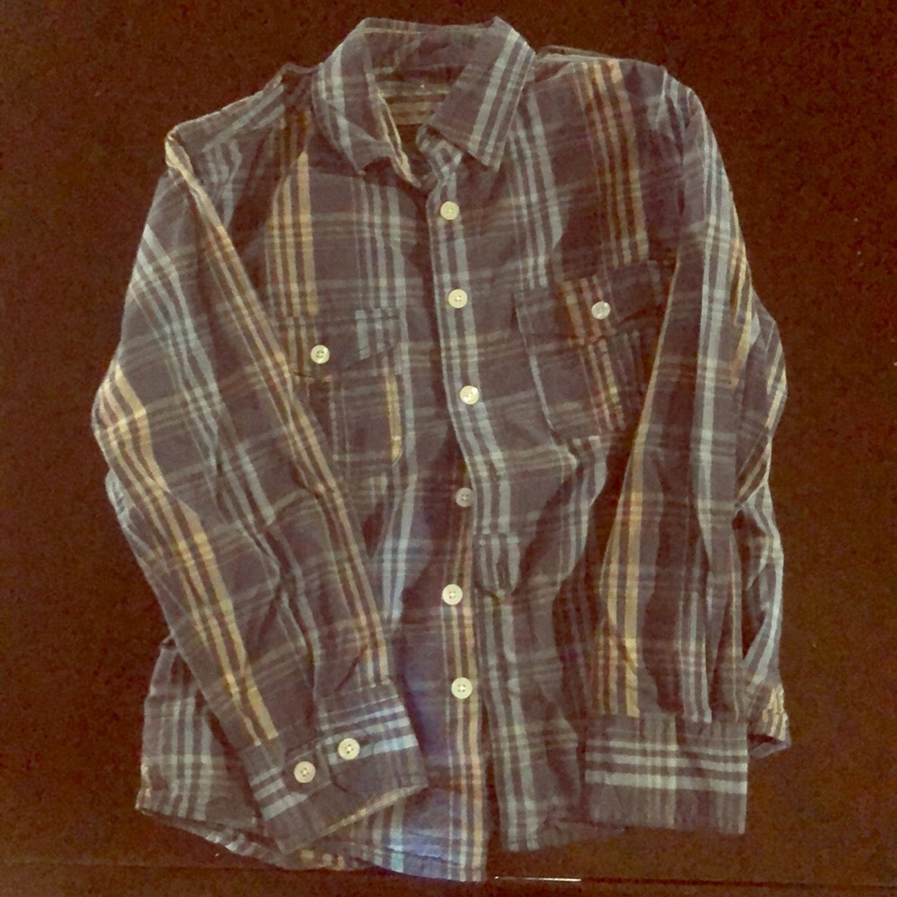 Boys long sleeve button down